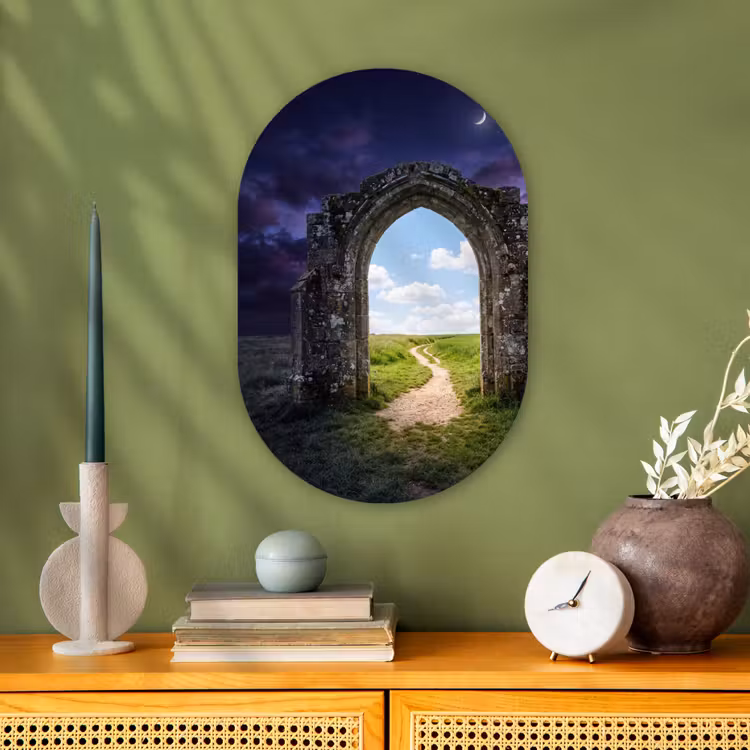 Forexbild Oval - Bogen – Landschaft – Kontrast — 3