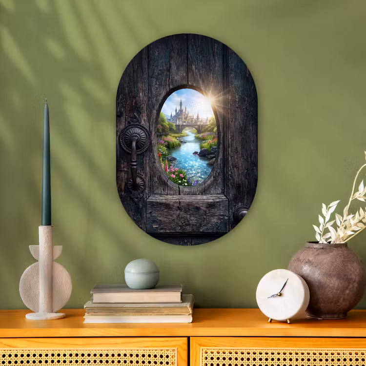 Forexbild Oval - Schloss – Fluss – Natur — 3