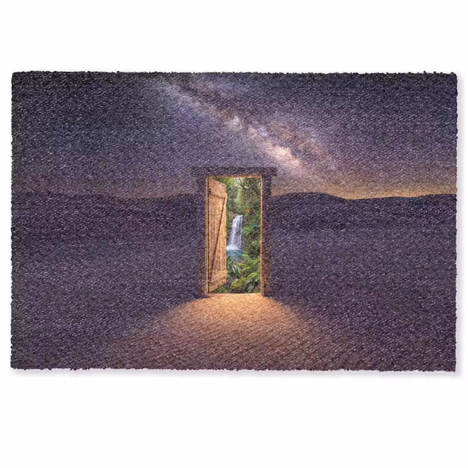 Fußmatte - Tür – Wüste – Natur — 1