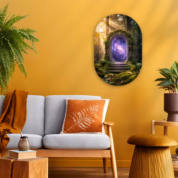 Forexbild Oval - Tor – Kosmos – Wald — 2