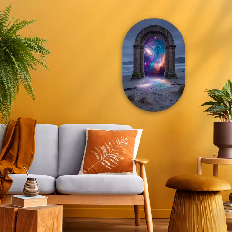 Forexbild Oval - Tor – Strand – Raum — 2