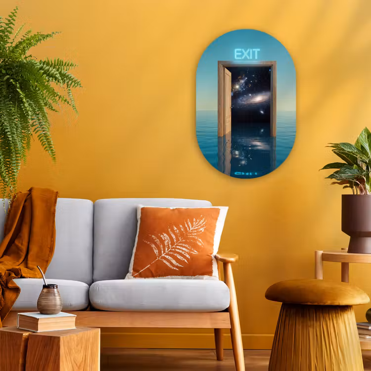 Forexbild Oval - Tür – Raum – Abstrakt — 2