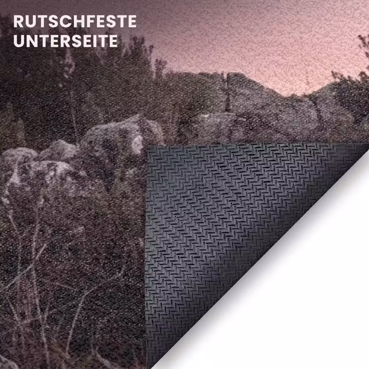 Fußmatte - Bogen – Regenbogen – Mond — 6