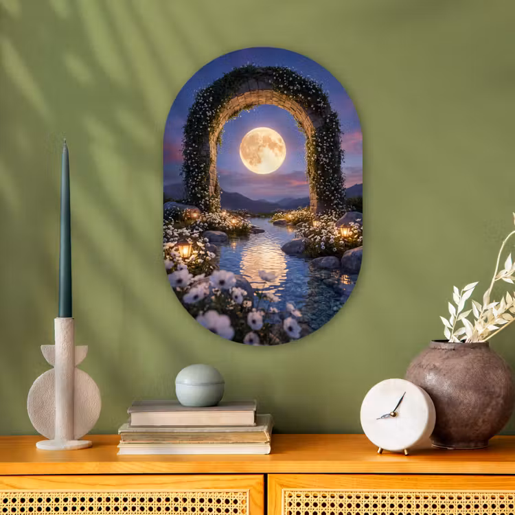 Forexbild Oval - Bogen – Mond – Nacht — 3