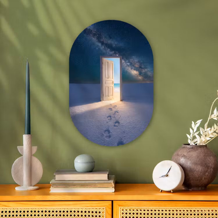 Forexbild Oval - Tür – Schnee – Strand — 3