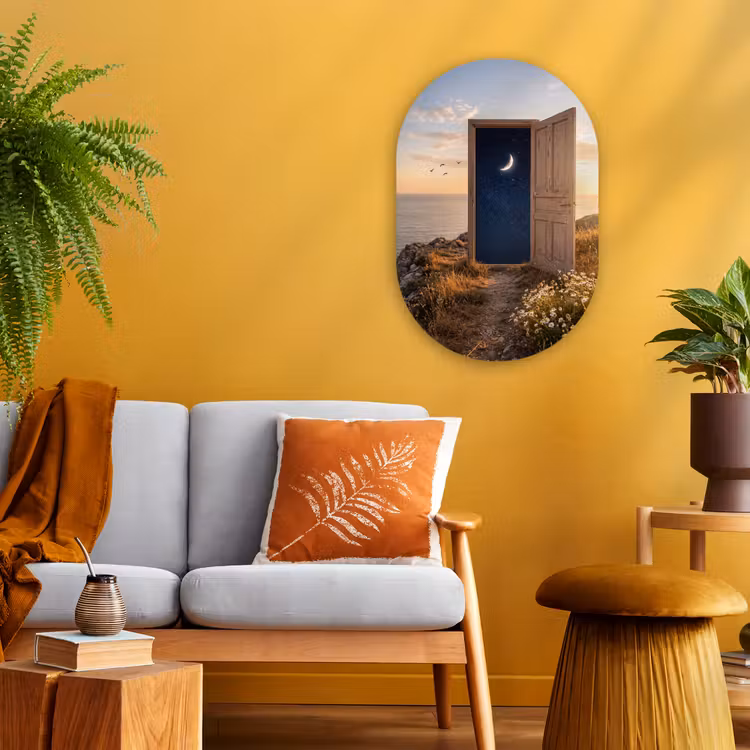 Forexbild Oval - Tür – Sterne – Natur — 2