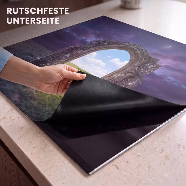 Herdabdeckplatte - Bogen – Landschaft – Kontrast — 9