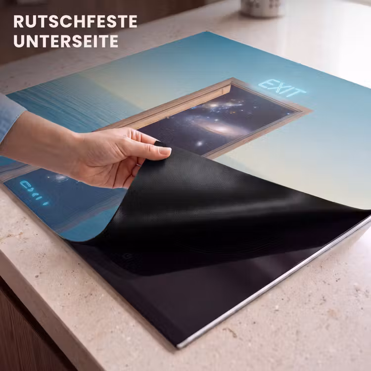Herdabdeckplatte - Tür – Raum – Abstrakt — 9