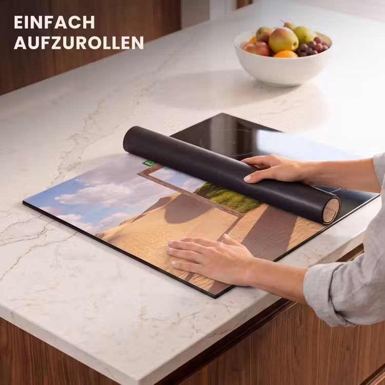 Herdabdeckplatte - Tür – Wüste – Gras — 7
