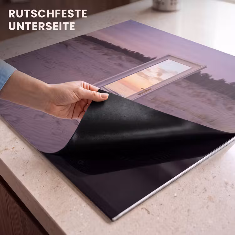 Herdabdeckplatte - Spiegel – Meer – Sonnenuntergang — 9