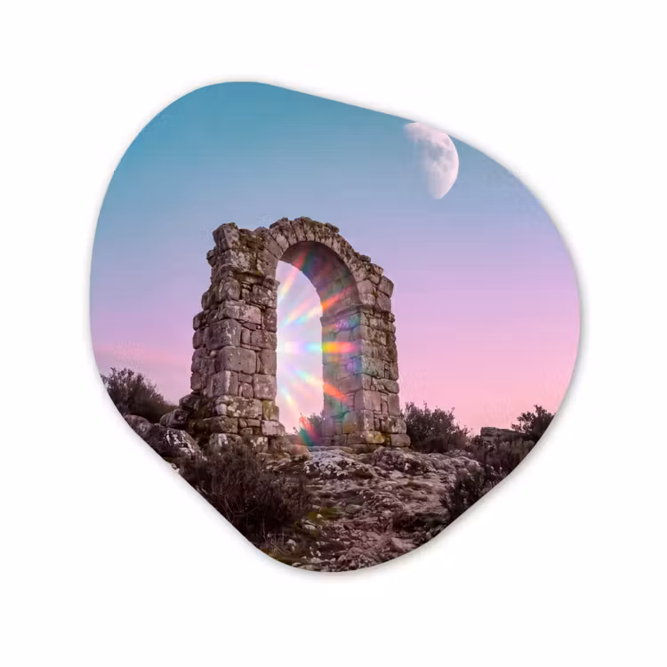 Forexbild Organische Form - Bogen – Regenbogen – Mond — 1