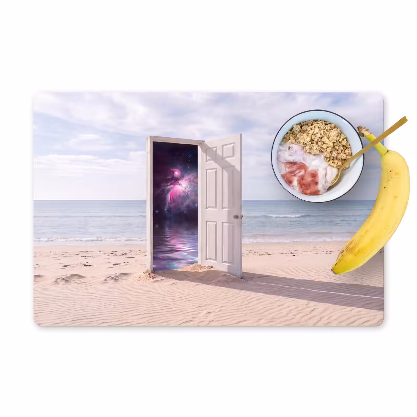 Tischset - 6 Stück - Tür – Strand – Kosmos — 1