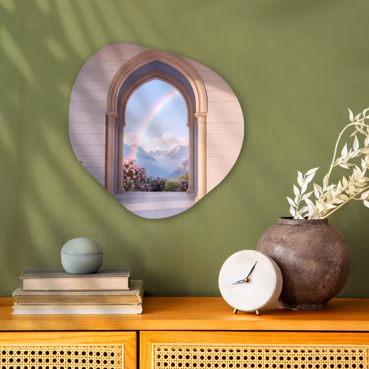 Forexbild Organische Form - Bogen – Berge – Regenbogen — 2