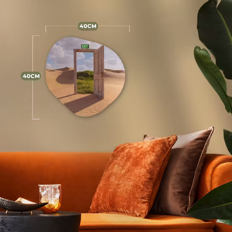 Forexbild Organische Form - Tür – Wüste – Gras — 4