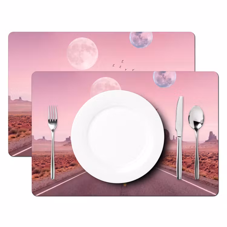 Tischset - 6 Stück - Landschaft – Tor – Raum — 2