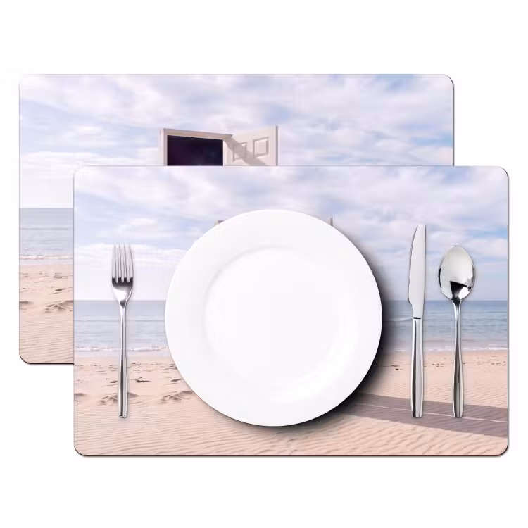Tischset - 6 Stück - Tür – Strand – Kosmos — 2