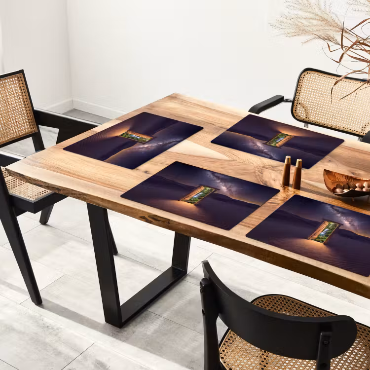 Tischset - 6 Stück - Tür – Wüste – Natur — 3