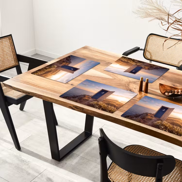 Tischset - 6 Stück - Tür – Sterne – Natur — 3