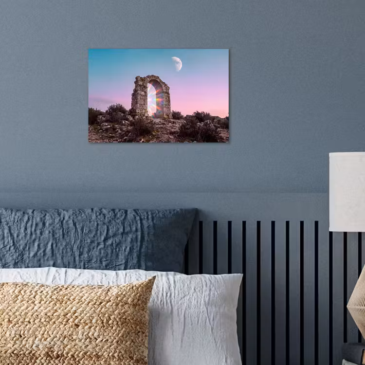 Poster - Bogen – Regenbogen – Mond — 3