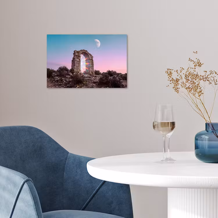 Poster - Bogen – Regenbogen – Mond — 4