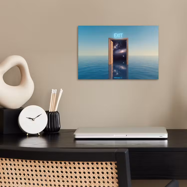 Poster - Tür – Raum – Abstrakt — 2