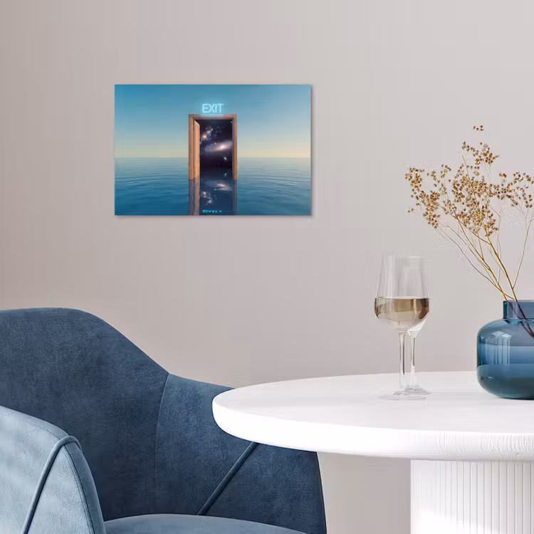 Poster - Tür – Raum – Abstrakt — 4