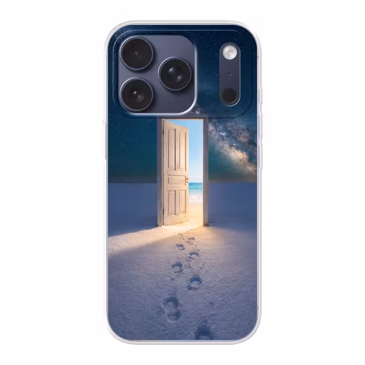 Handyhülle - Tür – Schnee – Strand — 1