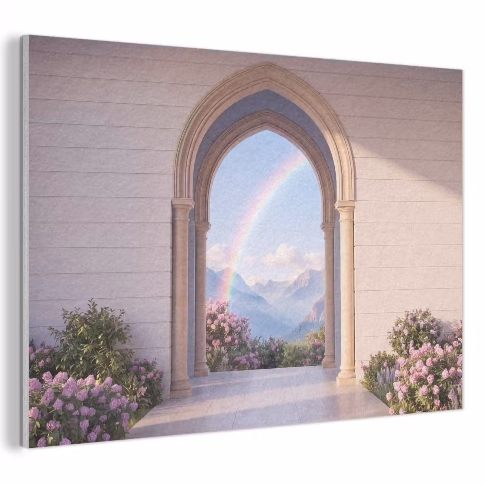 Akustikbild - Bogen – Berge – Regenbogen — 1