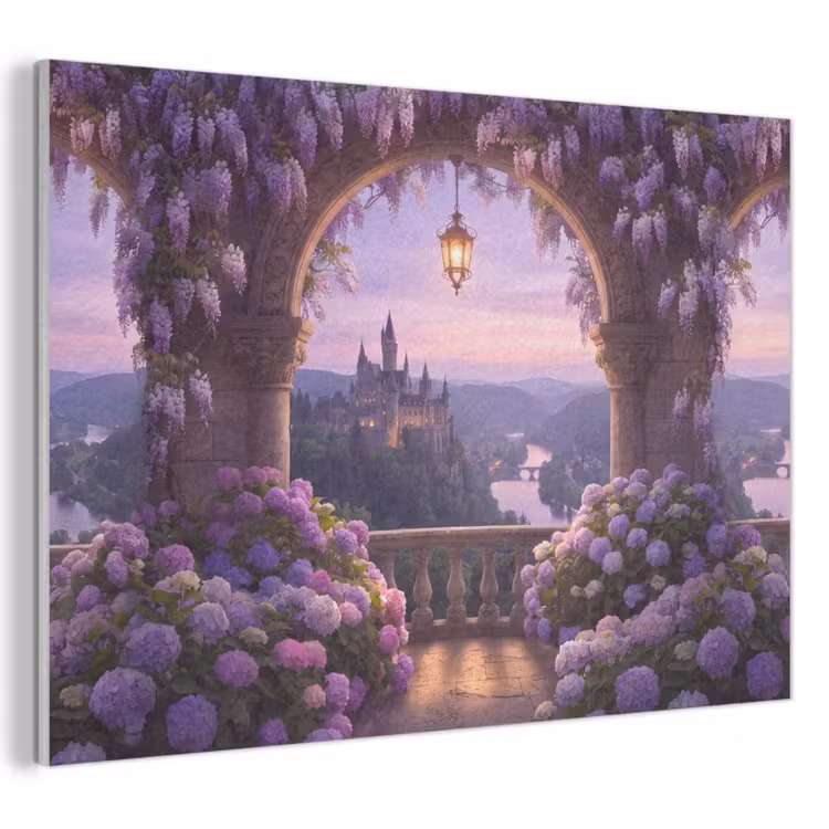 Akustikbild - Schloss – Fluss – Abend — 1