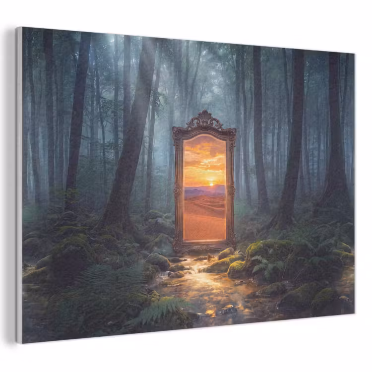 Akustikbild - Spiegel – Wald – Natur — 1