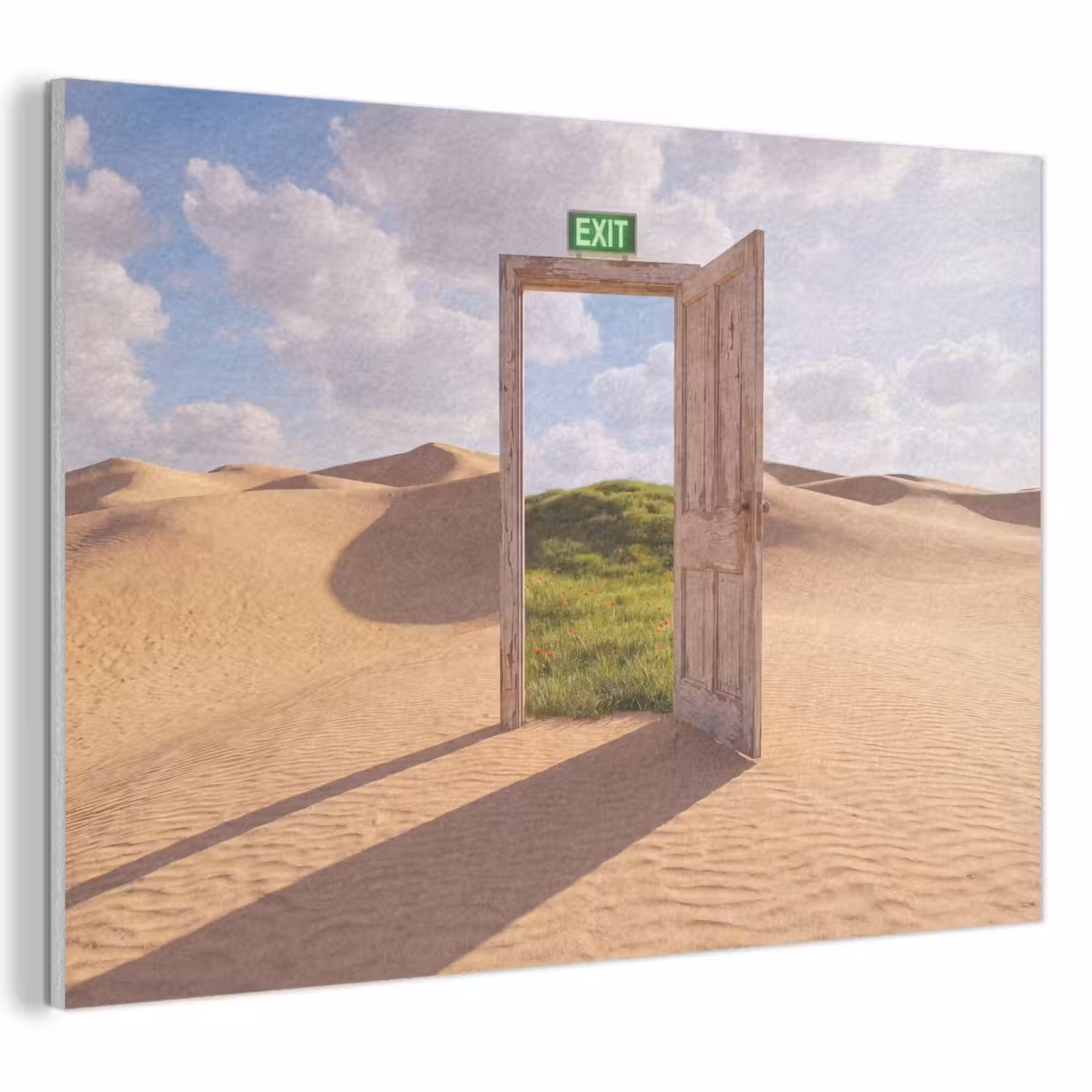 Akustikbild - Tür – Wüste – Gras — 1