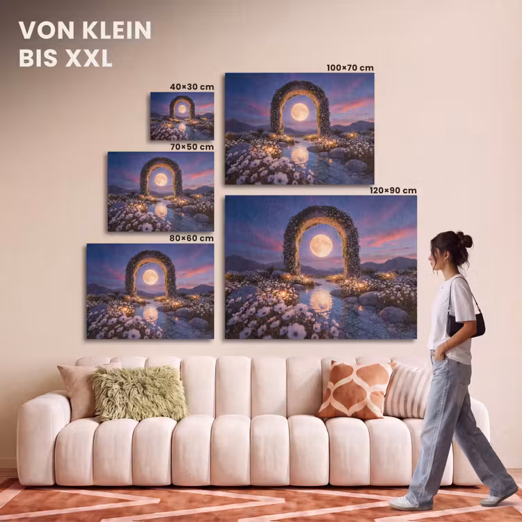 Akustikbild - Bogen – Mond – Nacht — 7