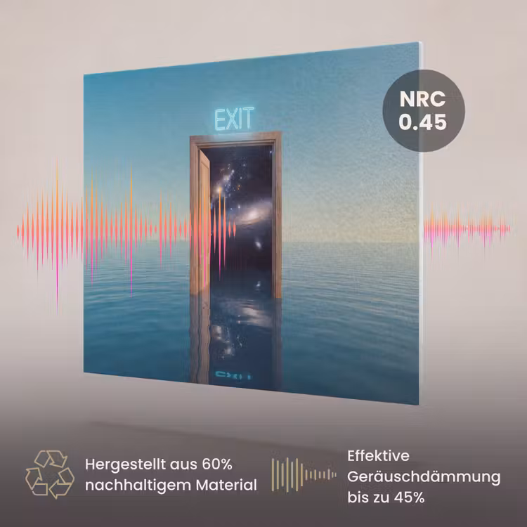 Akustikbild - Tür – Raum – Abstrakt — 3