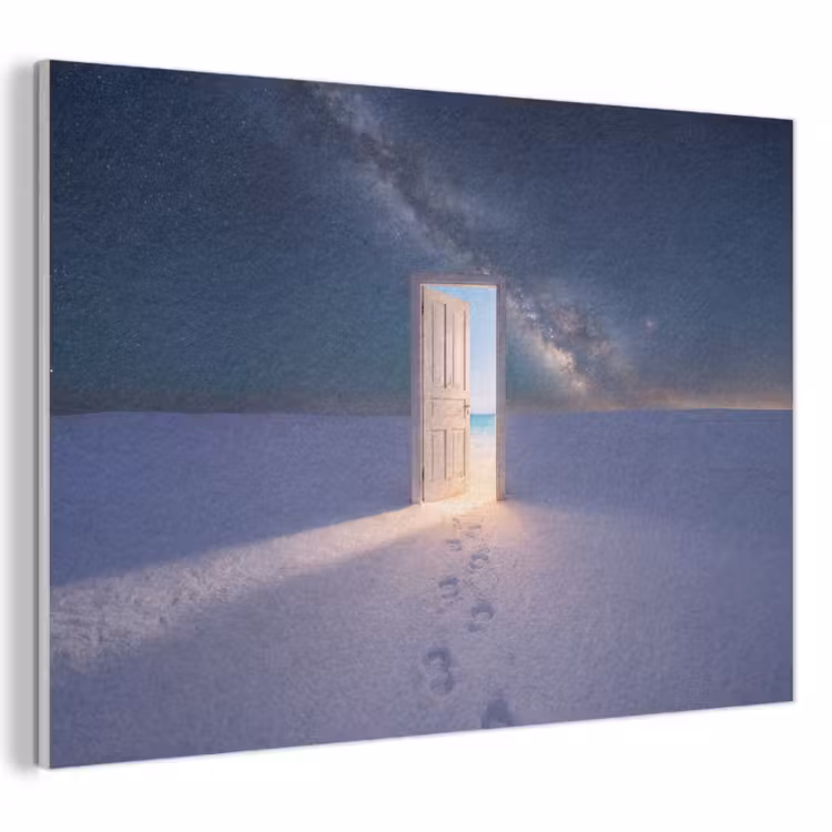 Akustikbild - Tür – Schnee – Strand — 1