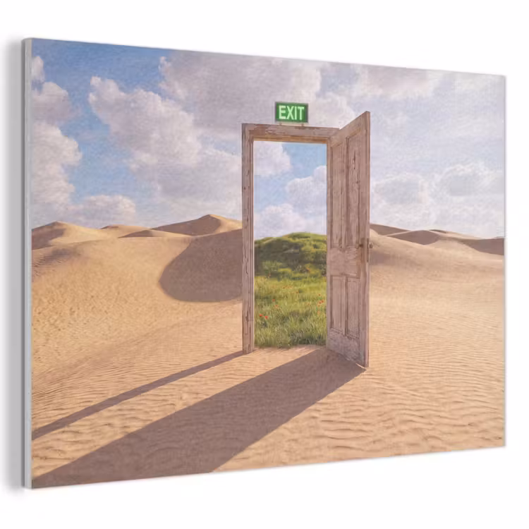 Akustikbild - Tür – Wüste – Gras — 1