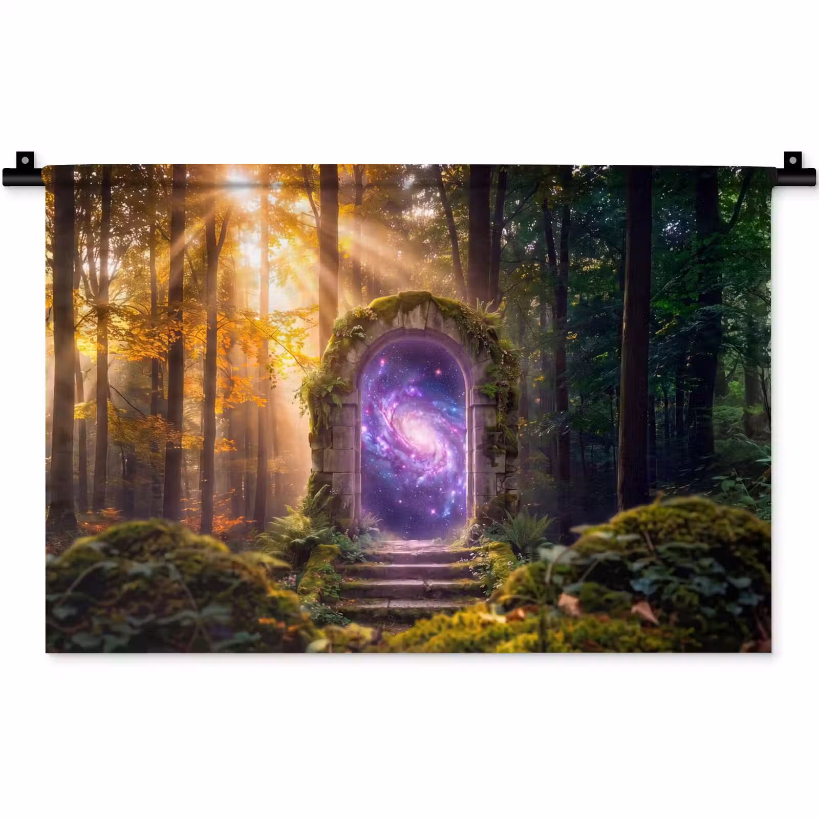 Wandteppich - Tor – Kosmos – Wald — 1