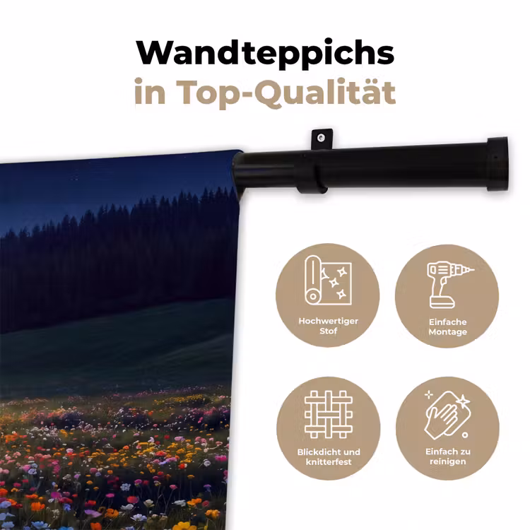 Wandteppich - Bildschirm – Stadt – Natur — 7