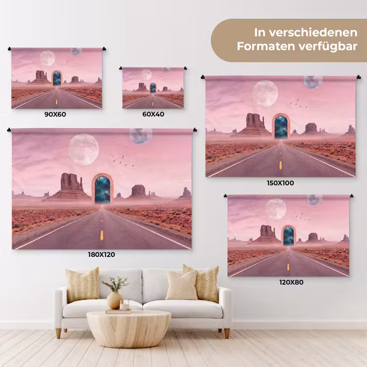 Wandteppich - Landschaft – Tor – Raum — 8