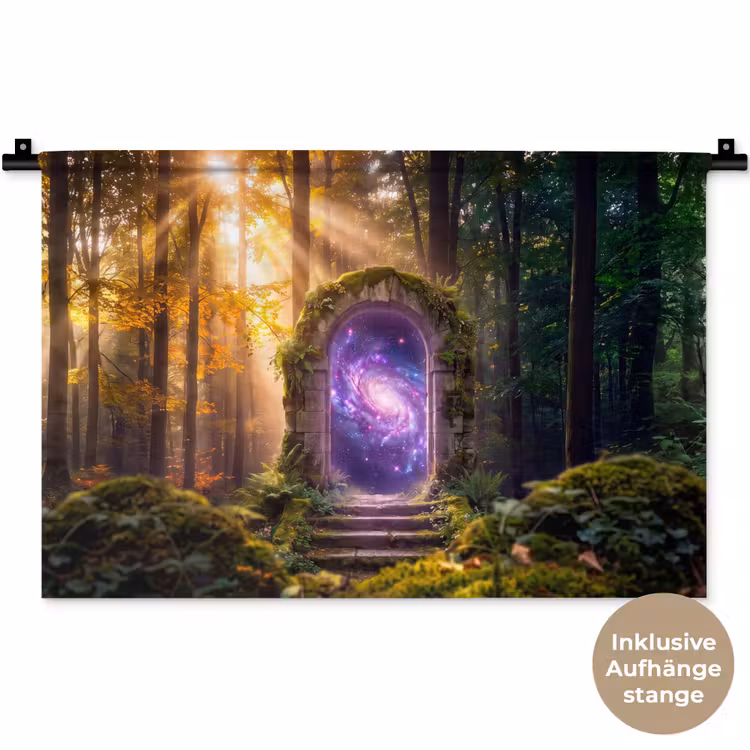 Wandteppich - Tor – Kosmos – Wald — 9