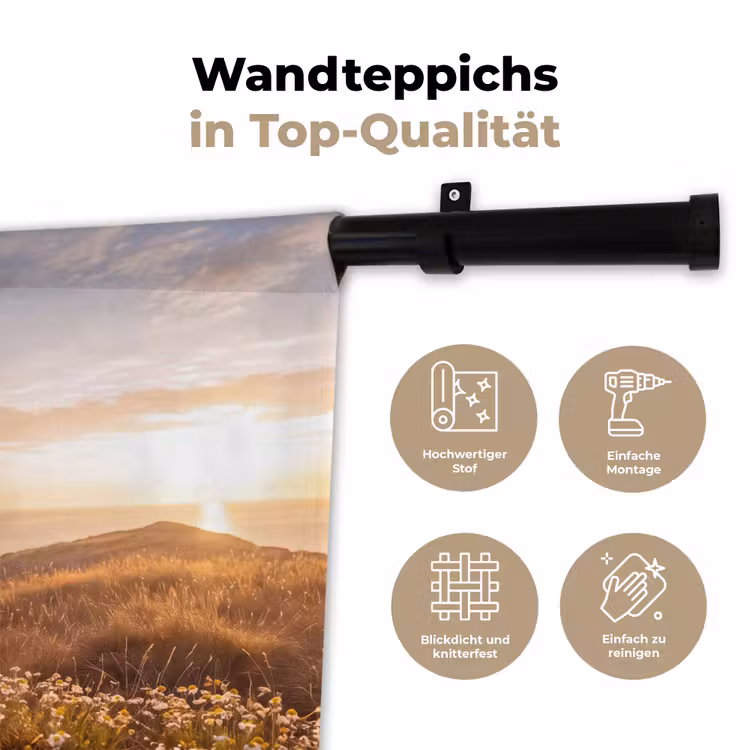 Wandteppich - Tür – Sterne – Natur — 7