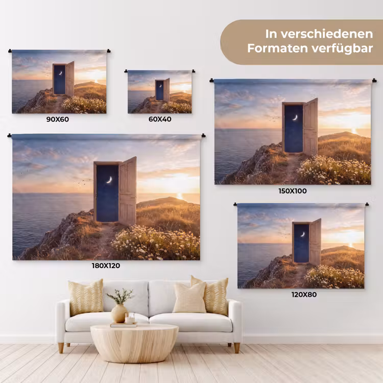 Wandteppich - Tür – Sterne – Natur — 8