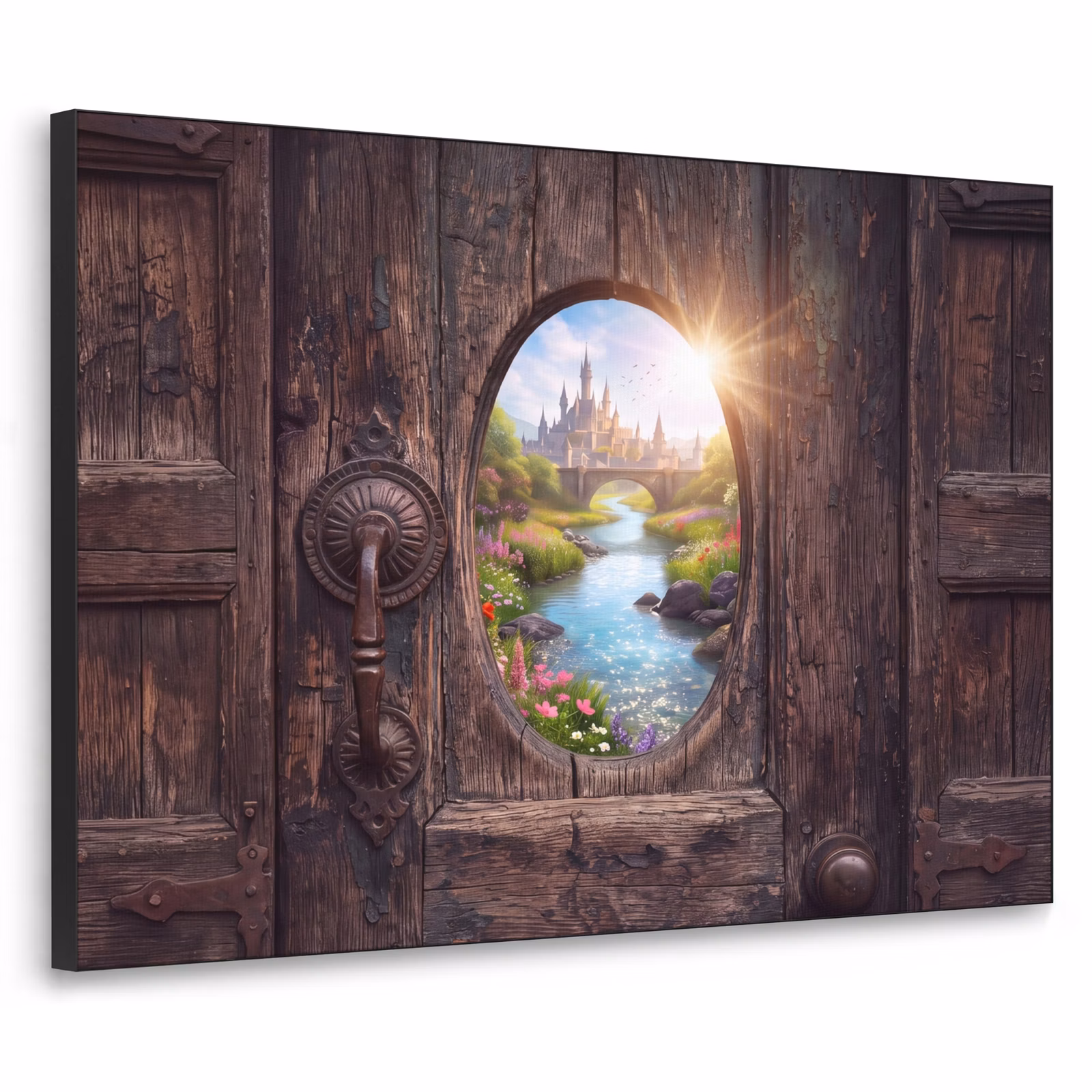 Art Frame - Schloss – Fluss – Natur — 1