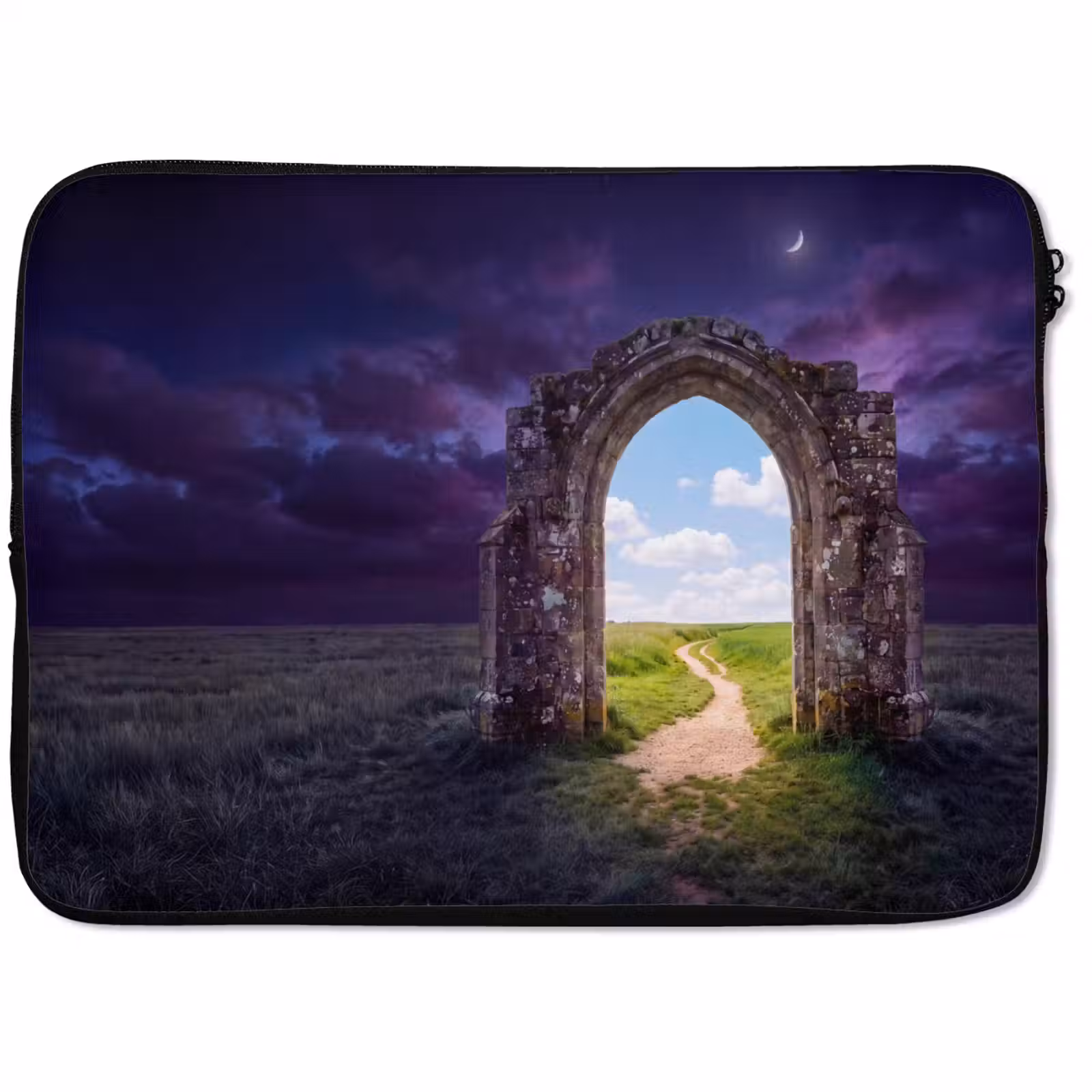 Laptop hülle - Bogen – Landschaft – Kontrast — 1