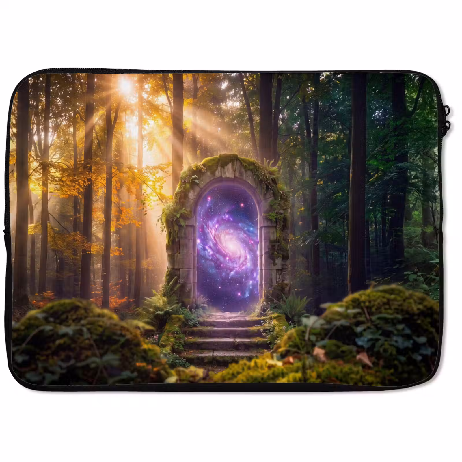 Laptop hülle - Tor – Kosmos – Wald — 1