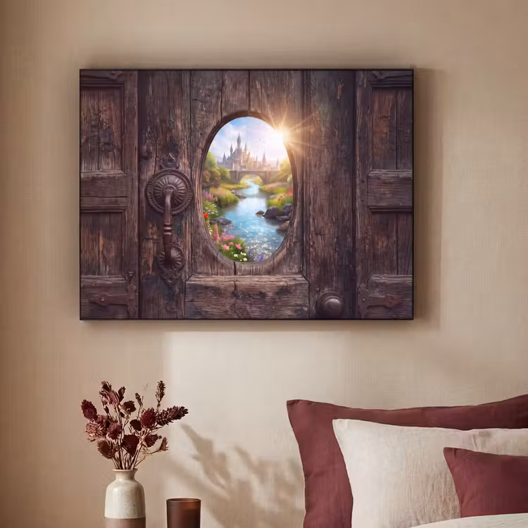 Art Frame - Schloss – Fluss – Natur — 2