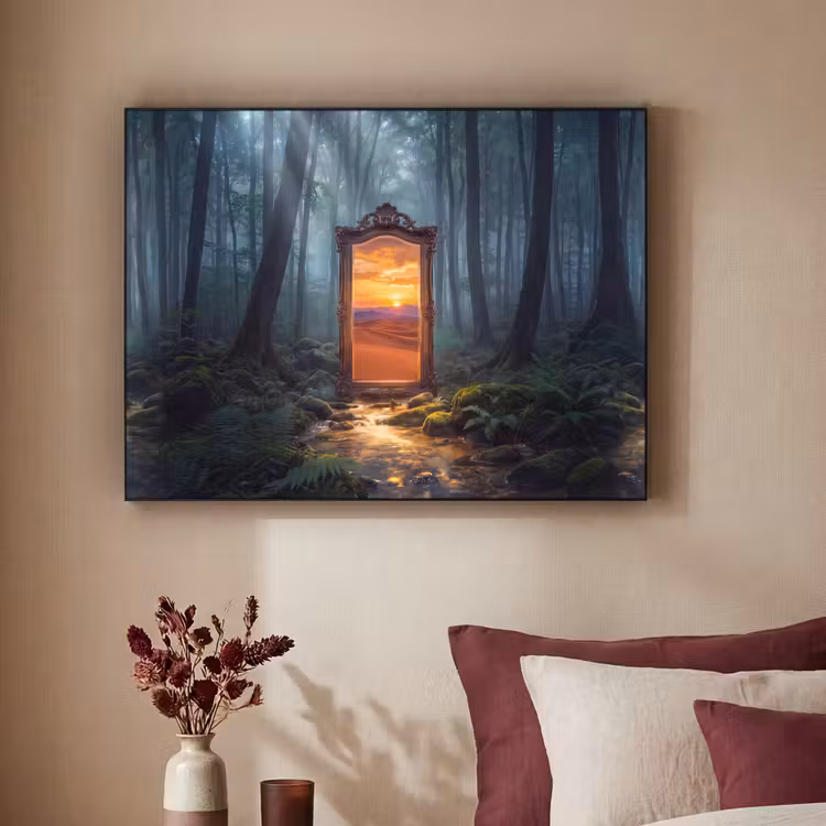 Art Frame - Spiegel – Wald – Natur — 2