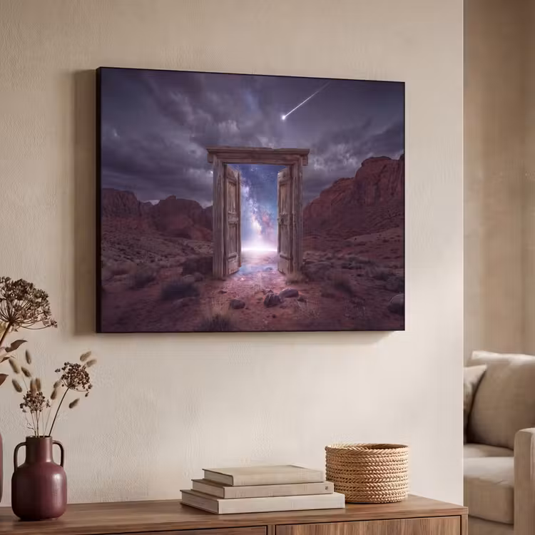 Art Frame - Tür – Milchstraße – Wüste — 3