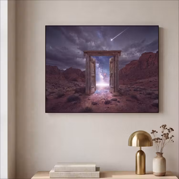 Art Frame - Tür – Milchstraße – Wüste — 4