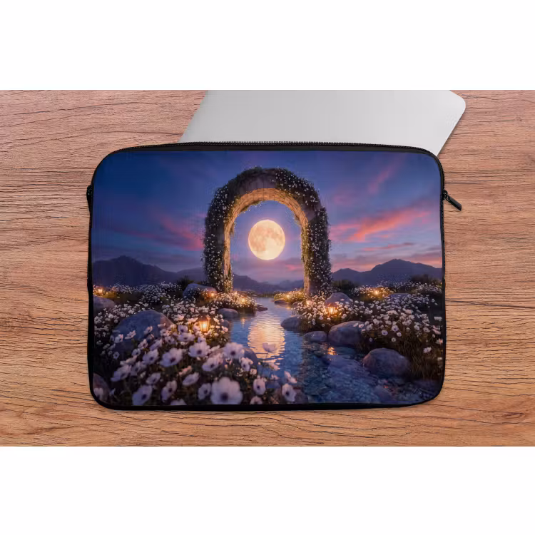 Laptop hülle - Bogen – Mond – Nacht — 2