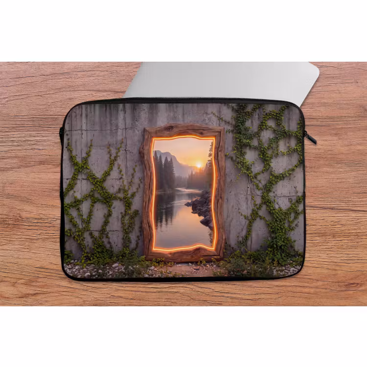 Laptop hülle - Landschaft – Rahmen – Licht — 2
